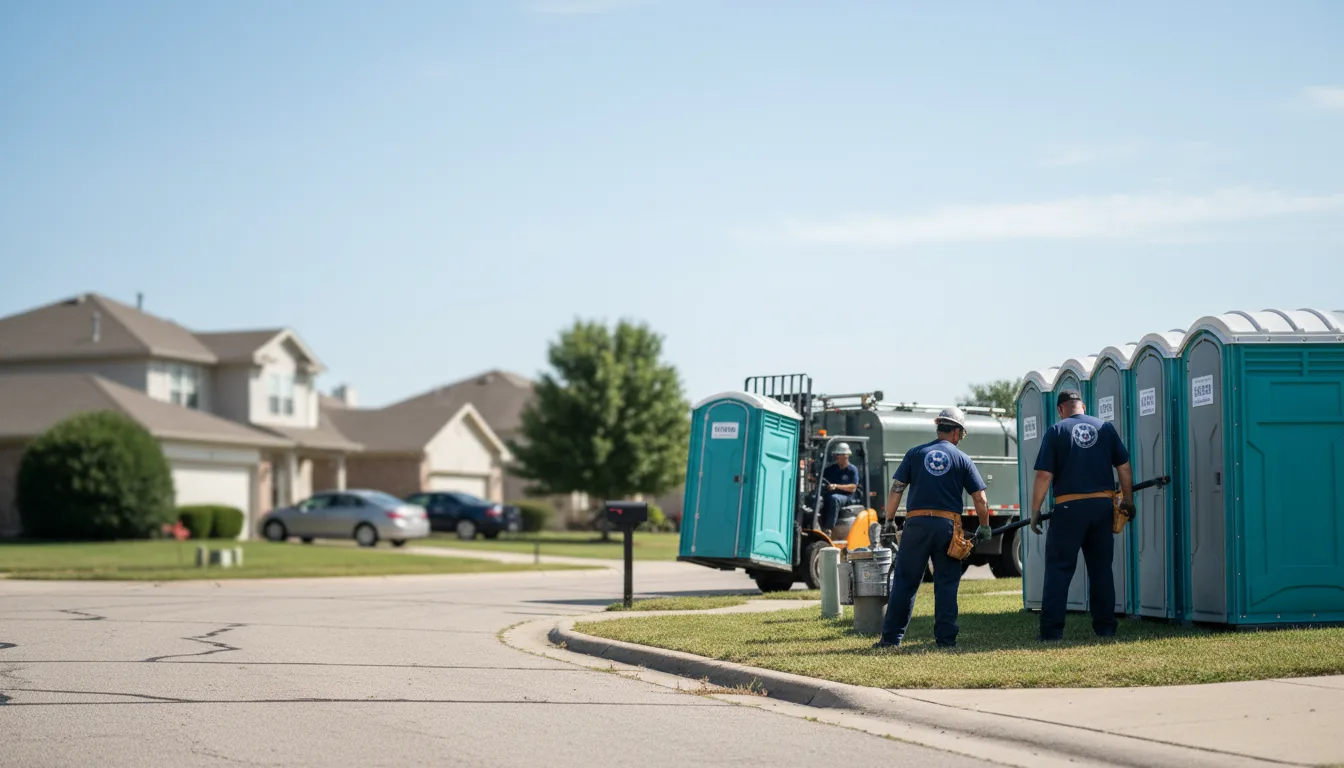 Porta Potty Rental in Sidney, TX near me